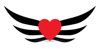 00206 love heart wings logo design gratis logotyper online-04