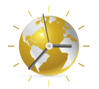 00307 צור לוגו בחינם - תבניות לוגו של Time Globe-03