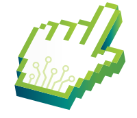 00512 Tech hand logo design free logo online-03